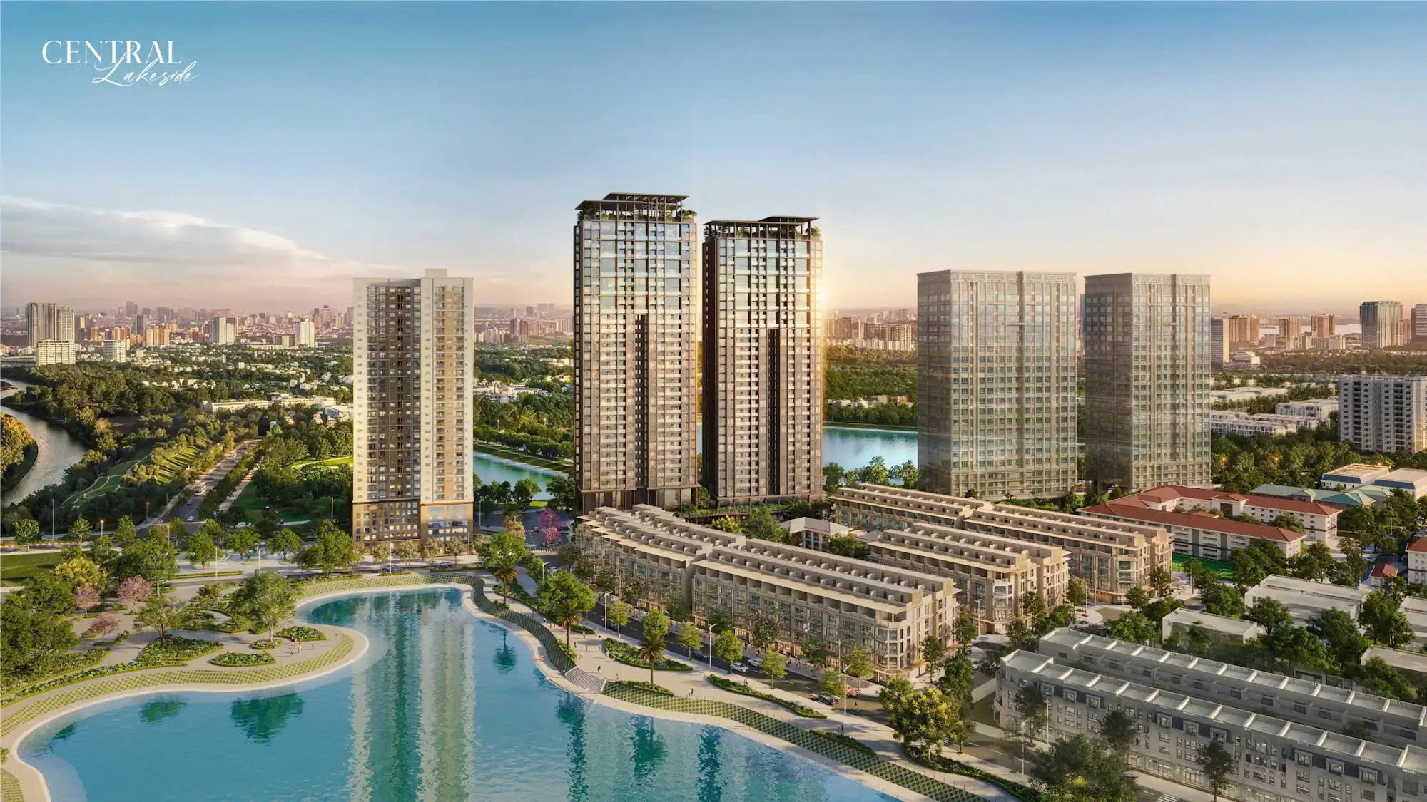 Central Lakeside và giá trị sống thấp tầng